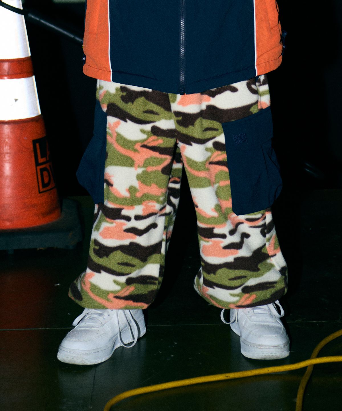 브라운브레스 키즈(BROWNBREATH KIDS) KIDS CAMO FLEECE PANTS - KHAKI