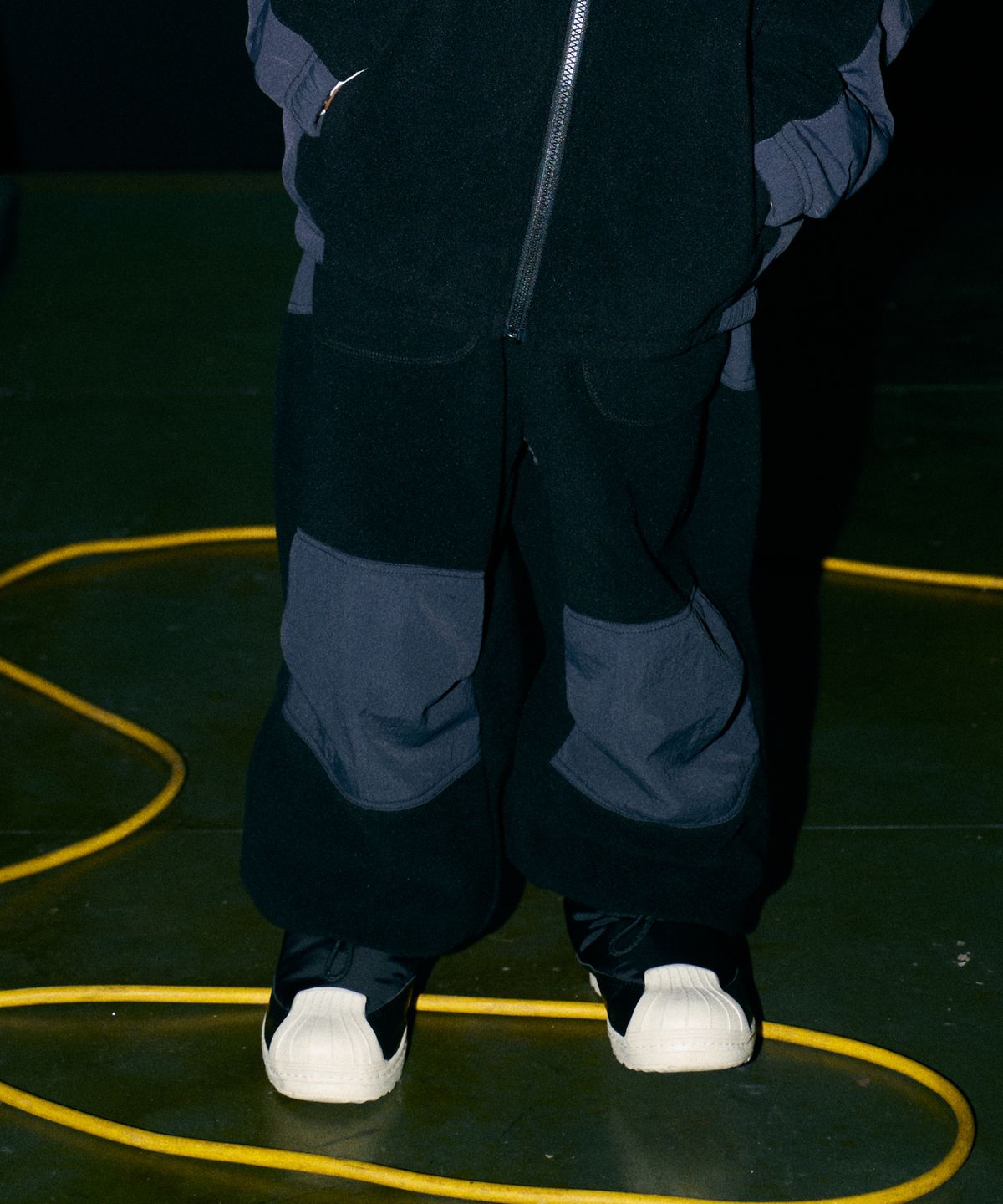 브라운브레스 키즈(BROWNBREATH KIDS) KIDS POLAR FLEECE PANTS - BLACK