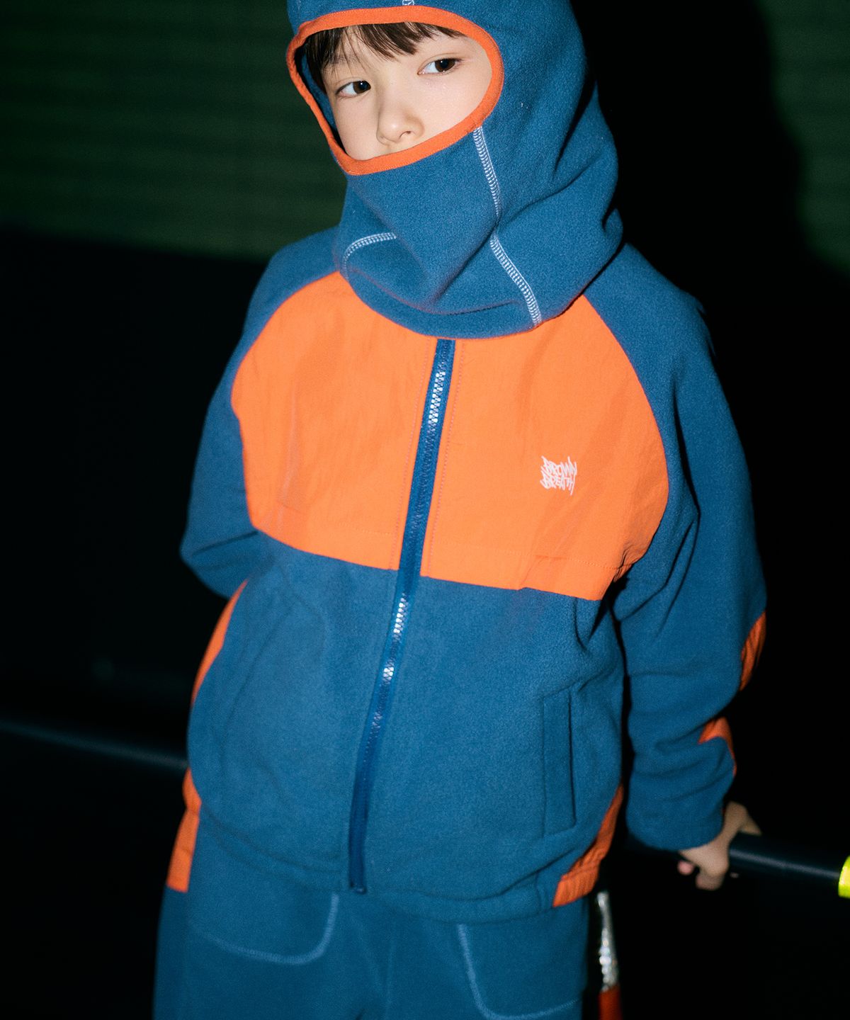 브라운브레스 키즈(BROWNBREATH KIDS) KIDS POLAR FLEECE ZIP UP - MINT