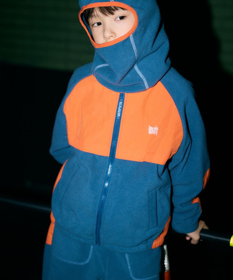 KIDS POLAR FLEECE ZIP UP - MINT