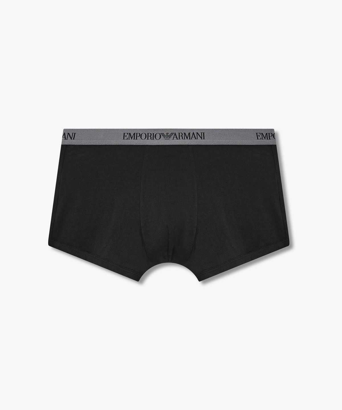 엠포리오 아르마니 언더웨어(EMPORIO ARMANI UNDERWEAR) 남성 로고 밴딩 솔리드 코튼 드로즈_블랙 0815312332