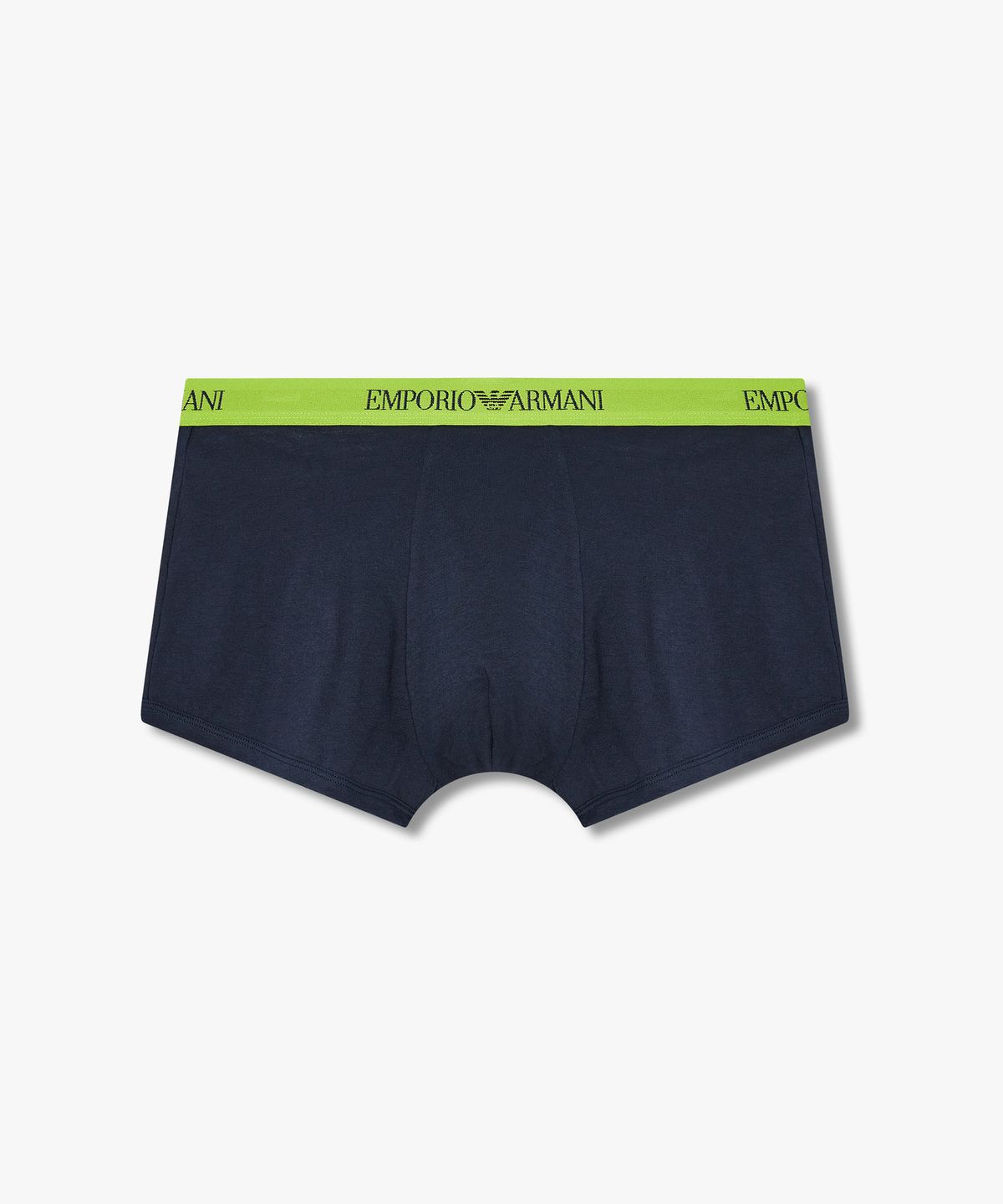 엠포리오 아르마니 언더웨어(EMPORIO ARMANI UNDERWEAR) 남성 로고 밴딩 솔리드 코튼 드로즈_마린 0815312326