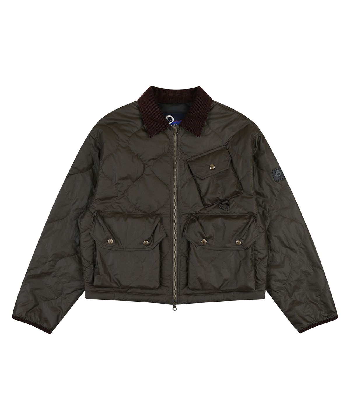 펜필드(PENFIELD) 퀼팅 워크자켓 올리브_FR3WJ70U