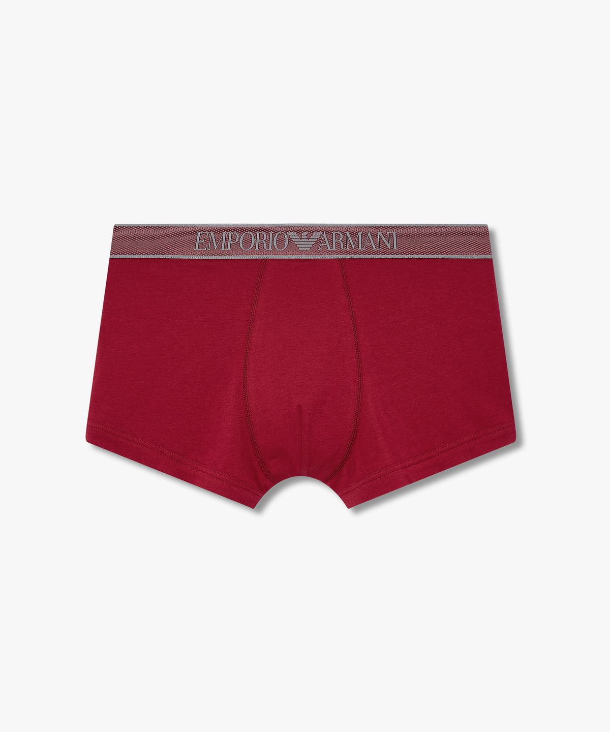엠포리오 아르마니 언더웨어(EMPORIO ARMANI UNDERWEAR) 남성 웨이스트 패턴 자수 로고 드로즈_레드 0815312010