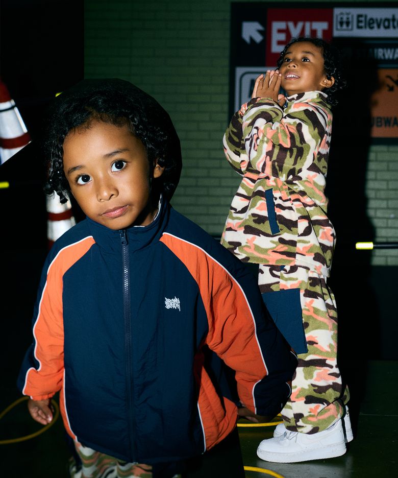 KIDS CAMO FLEECE JACKET SETUP