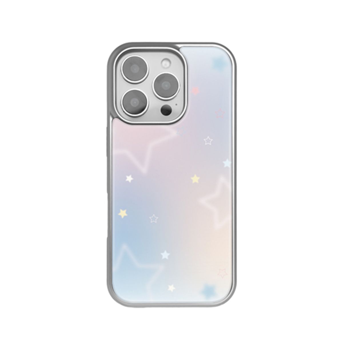 이루다(IRUDA) (epoxy)Bubble Star Silver 에폭시 실버 아이폰 케이스