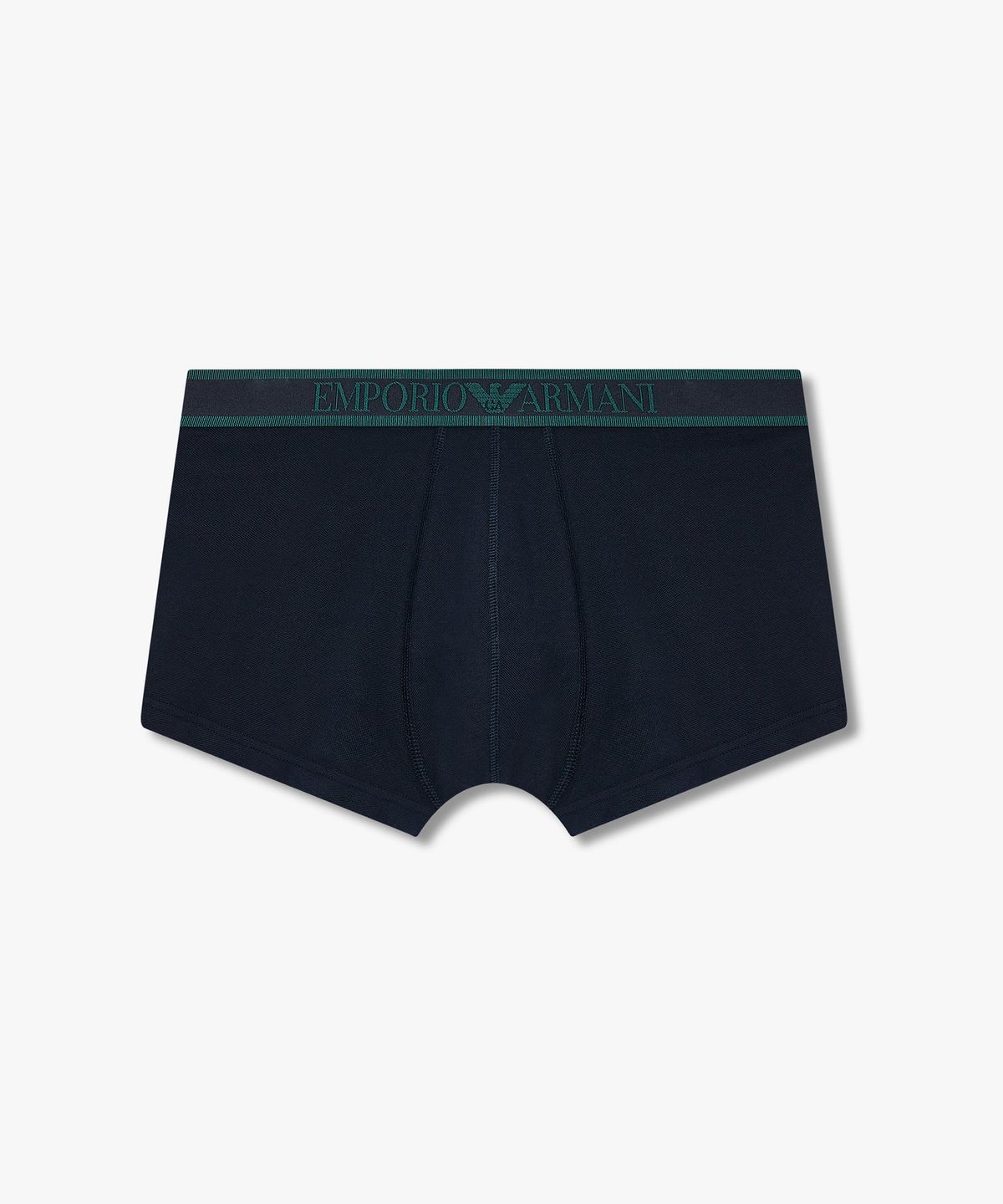 엠포리오 아르마니 언더웨어(EMPORIO ARMANI UNDERWEAR) 남성 로고 밴딩 피케 코튼 드로즈_블루 0815312033