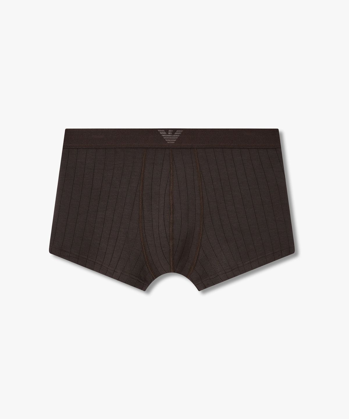 엠포리오 아르마니 언더웨어(EMPORIO ARMANI UNDERWEAR) 남성 스트라이프 패턴 레이온 드로즈_초코 0815312056