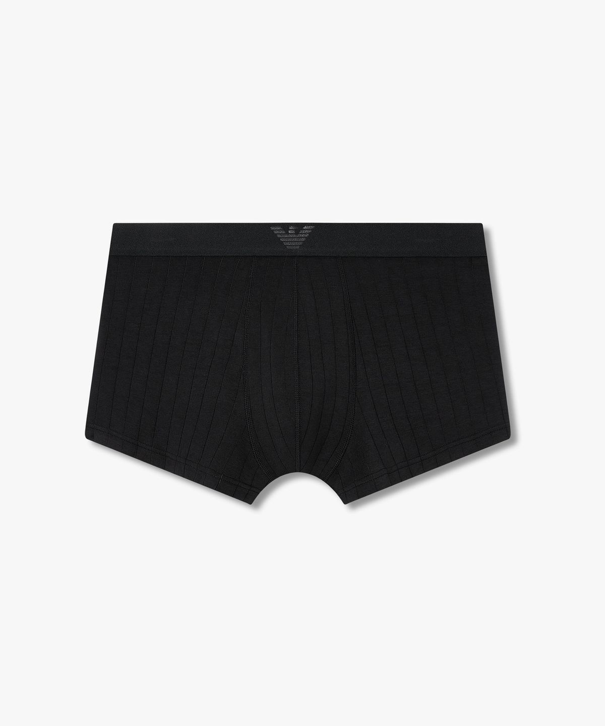 엠포리오 아르마니 언더웨어(EMPORIO ARMANI UNDERWEAR) 남성 스트라이프 패턴 레이온 드로즈_블랙 0815312059