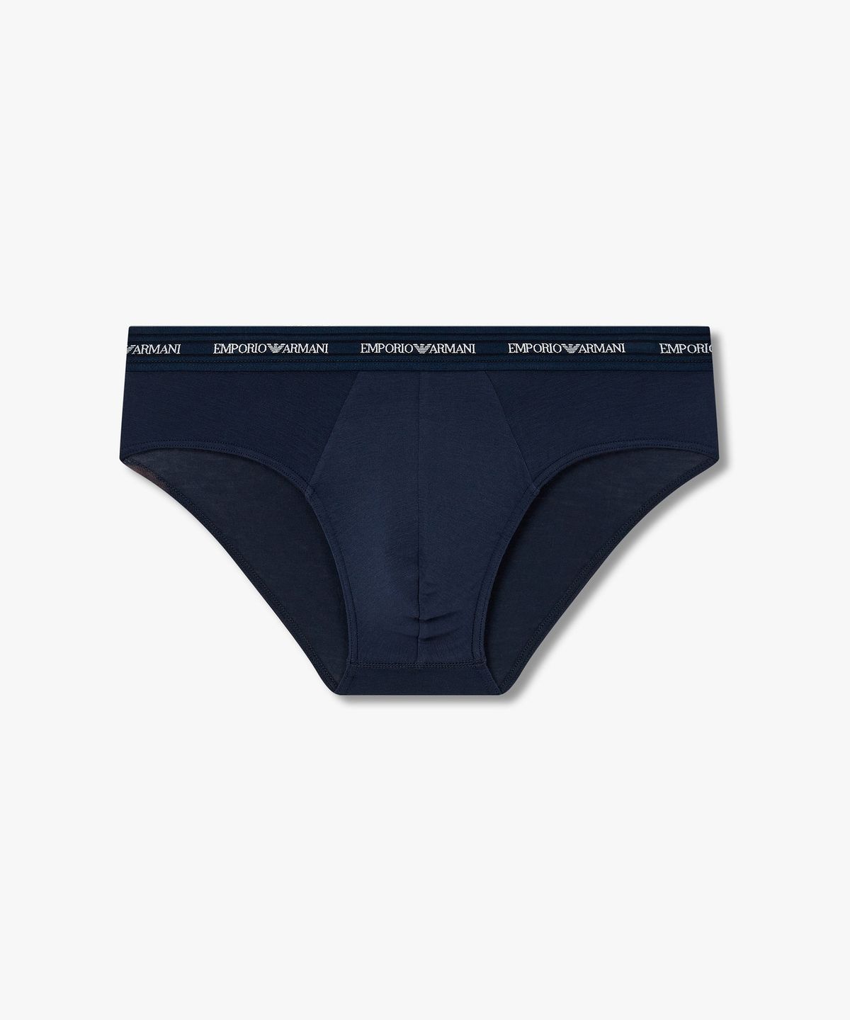 엠포리오 아르마니 언더웨어(EMPORIO ARMANI UNDERWEAR) 남성 레이온 스트레치 솔리드 브리프_네이비 0815311029