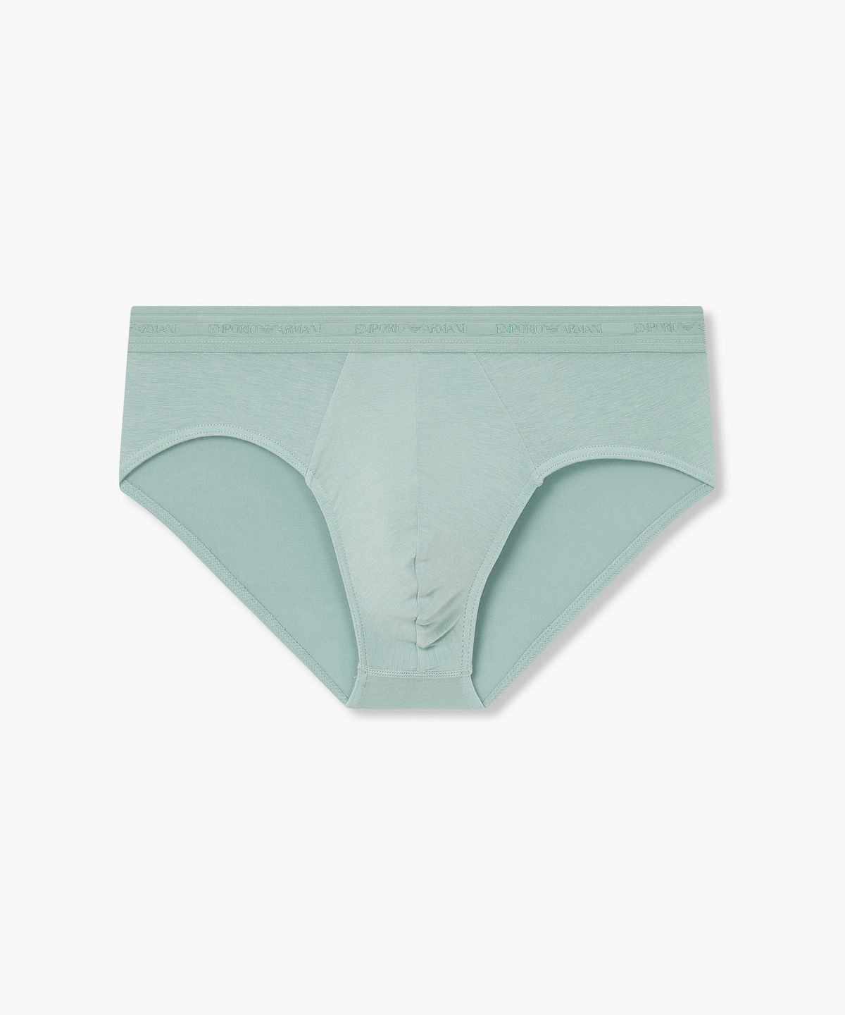 엠포리오 아르마니 언더웨어(EMPORIO ARMANI UNDERWEAR) 남성 레이온 스트레치 솔리드 브리프_민트 0815311026
