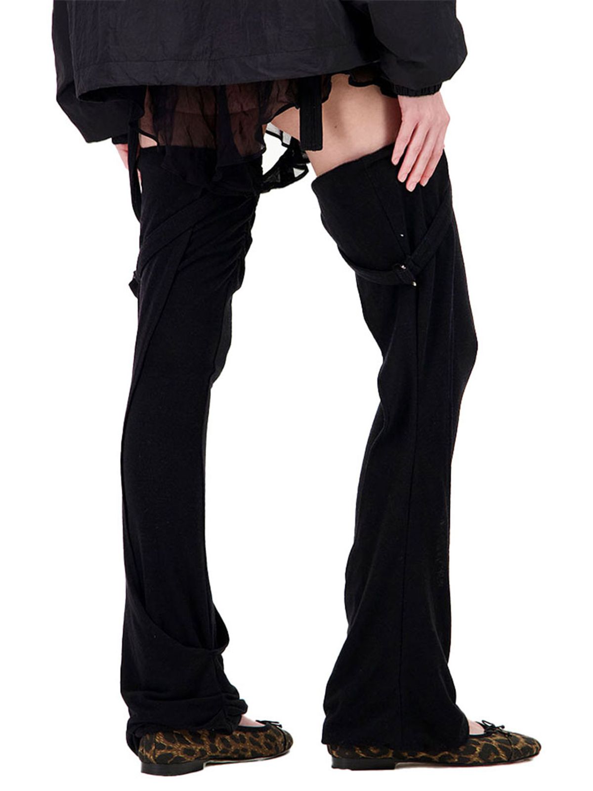 2000아카이브스(2000ARCHIVES) LUA LEGWARMER (BLACK)