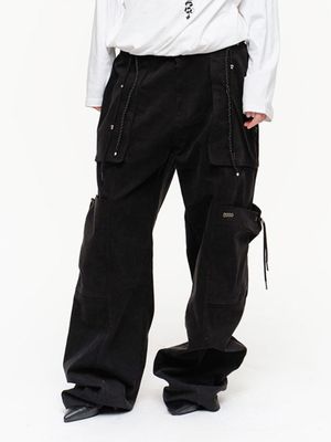 REMY POCKET PANTS (BLACK)