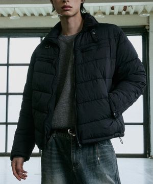 라이더 에어 푸퍼 자켓 - 블랙