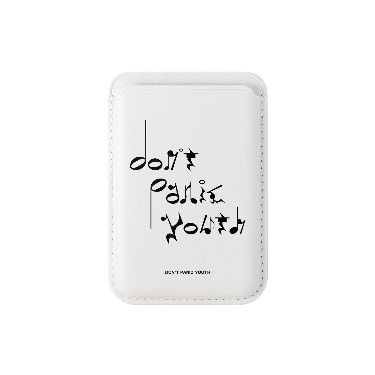 돈패닉유스(DONTPANICYOUTH) Note_WH (MagSafe Wallet/White)