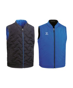 기능성 양면 패딩조끼 -블랙블루 (HM-6891)