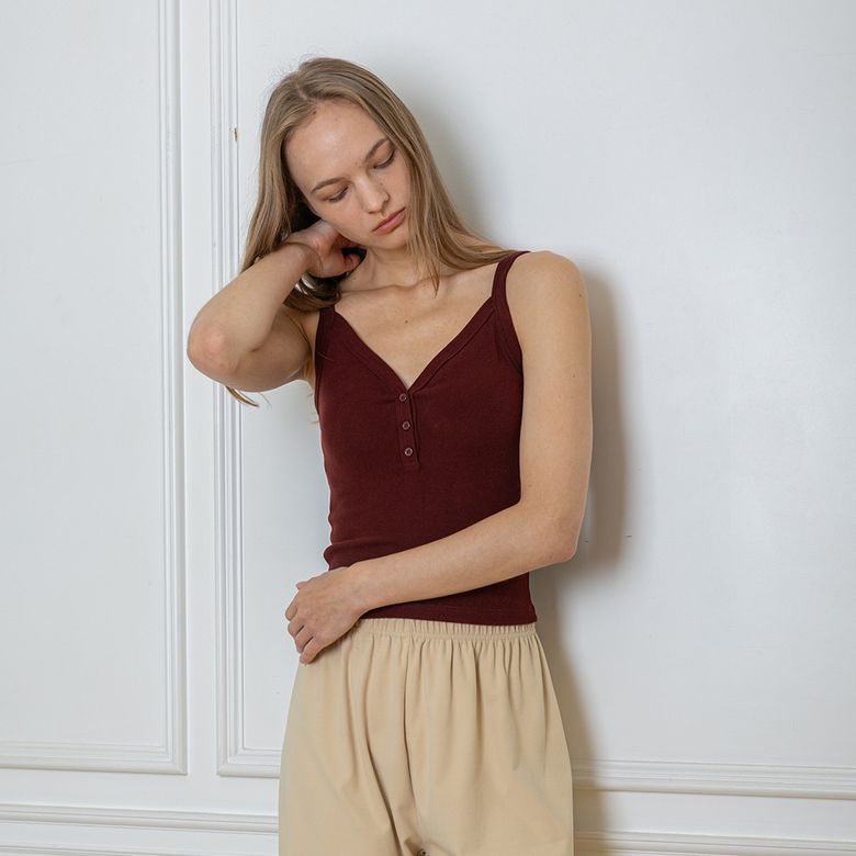 MJ_Autumn slim-fit hot tank top_3color