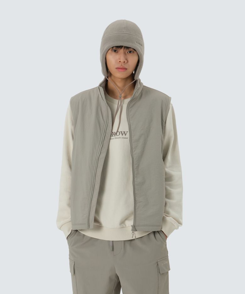 플리스 베스트 (S25WMFVE74) Fog Gray