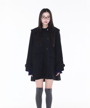 Sailor Half Coat (Black)