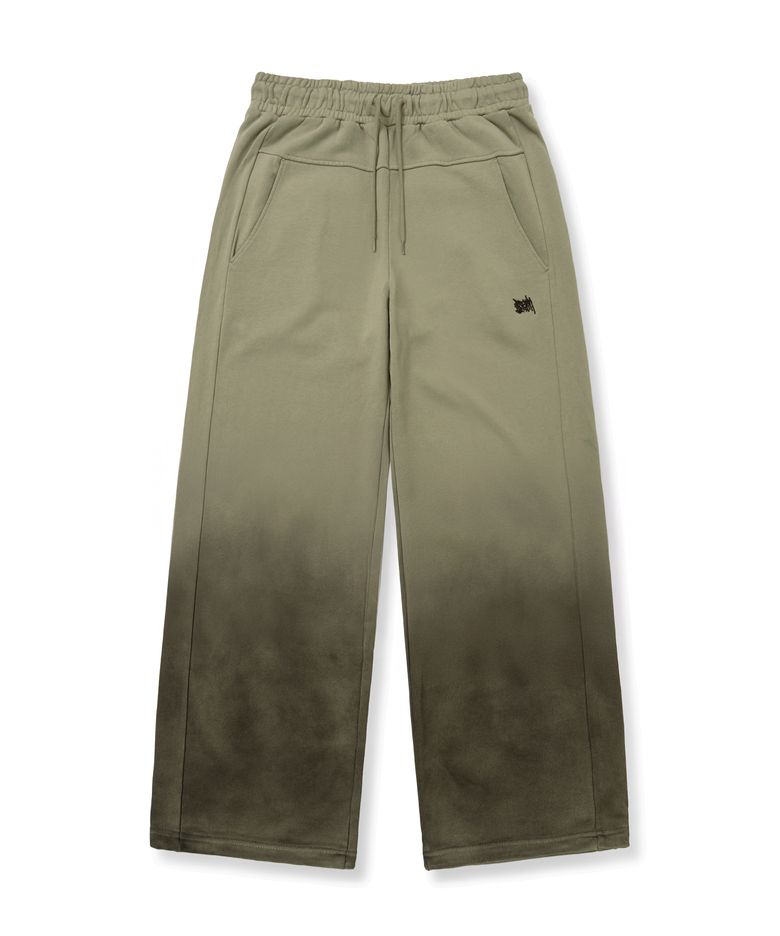 GRADATION WASHED SWEAT PANTS - BEIGE