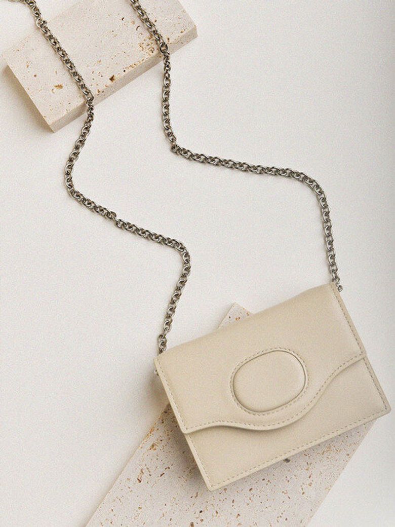 Eggshell Petite Chain Bag (에그쉘 쁘띠 체인 백)_5Colors