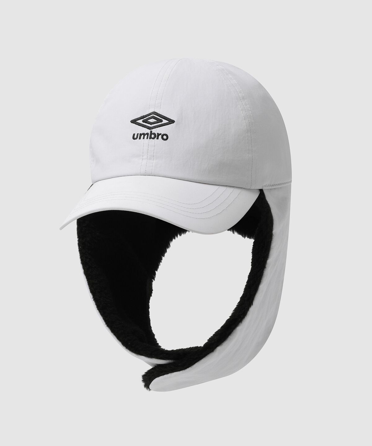엄브로(UMBRO) 소프트 이어플랩 캡 화이트 UQ423CCPO2