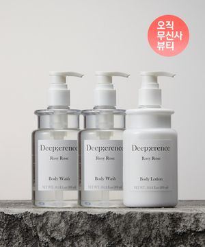 로지로즈 퍼퓸 바디워시/로션 300ml 3개 골라담기