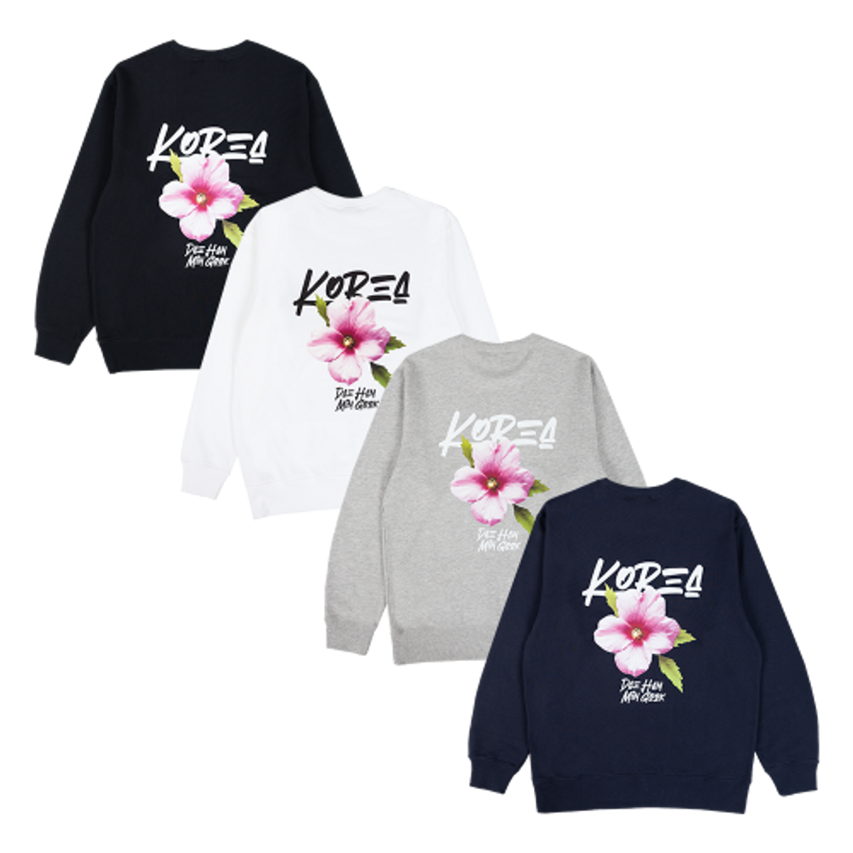 라카이(LAKAI) [상의]  KR 대한민국 무궁화 맨투맨 (S-2XL)