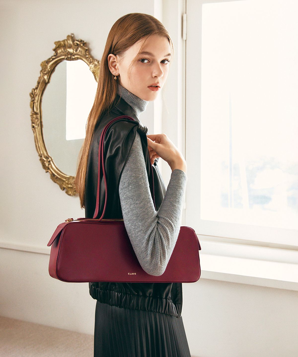 끌라베(CLAVE) 크리스티 와인 토트백 (KRISTY Wine Tote Bag)