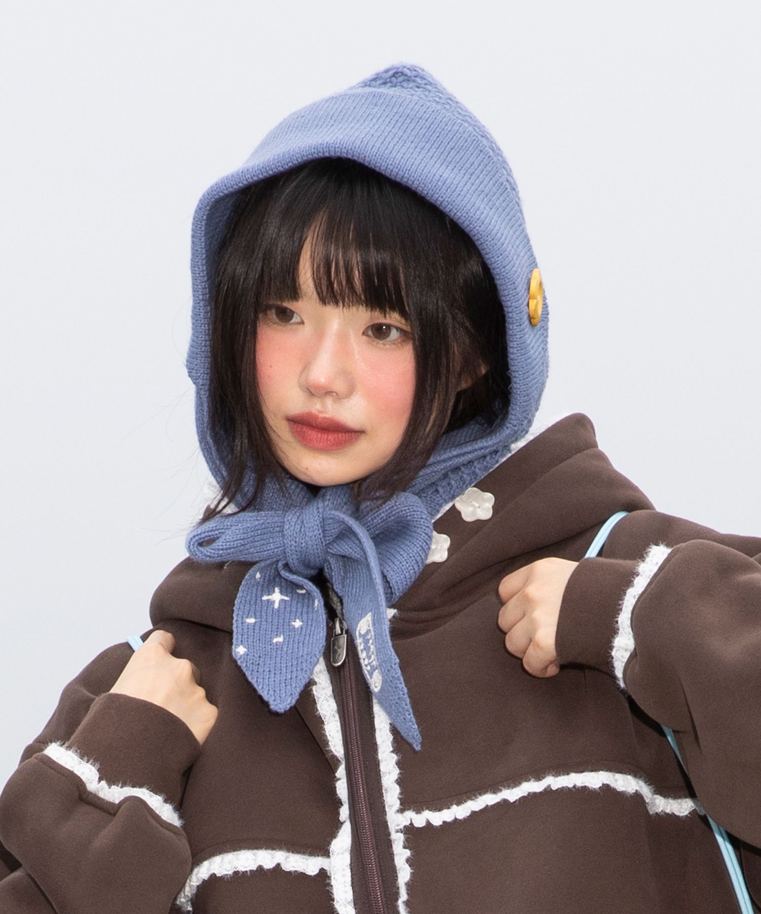 MUSINSA公式 | RuNaKiHu WXAC024 ヤキイモニットバラクラバ (BLUE)