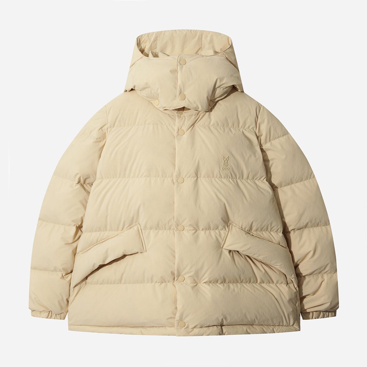 디오디(DOD) 여성) 어베인 D7 후드 다운 자켓(BEIGE)