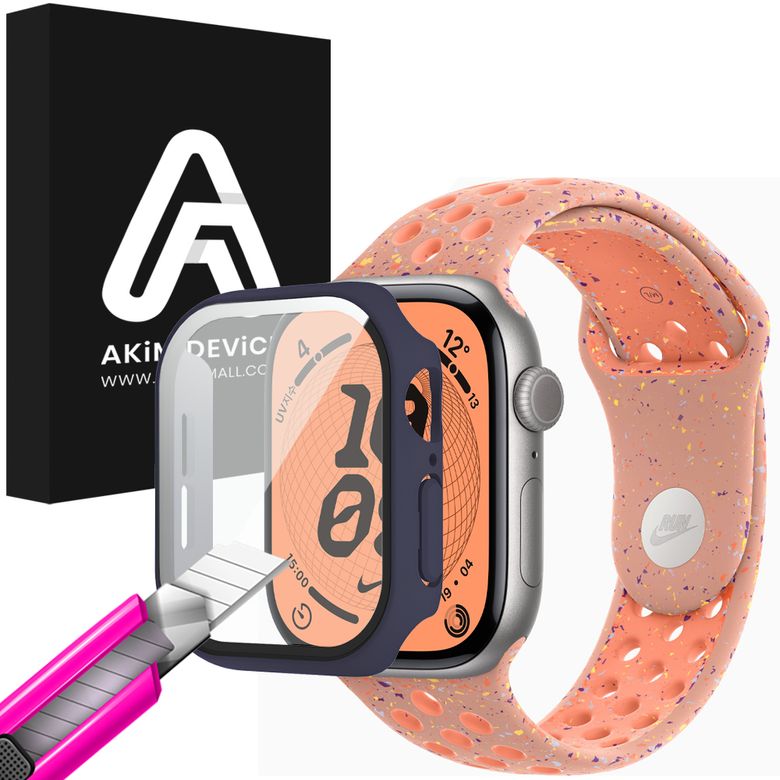 애플워치11 혼연일체 강화유리 케이스 42mm 46mm