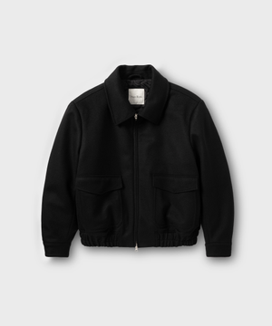 [넌블랭크x삭형] 캐시미어 블렌드 블루종_BLACK