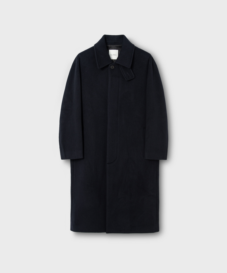 [넌블랭크X패션플래닛] 발마칸 코트_DARK NAVY