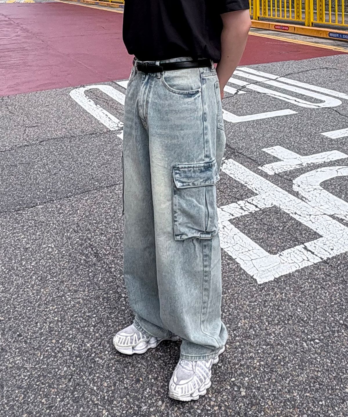 유라이프지(ULIFEZIP) 노멀 카고 와이드 벌룬 팬츠 3 Color [ULZD_0003]