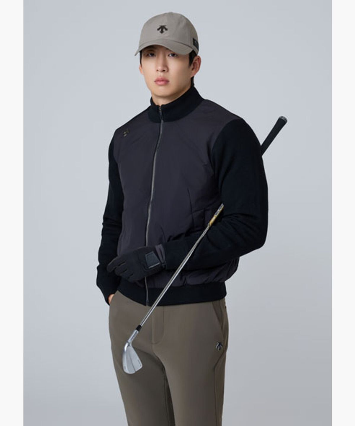 데상트 골프(DESCENTE GOLF) 남성 하이브리드 패딩 점퍼  DQ31MFKO92