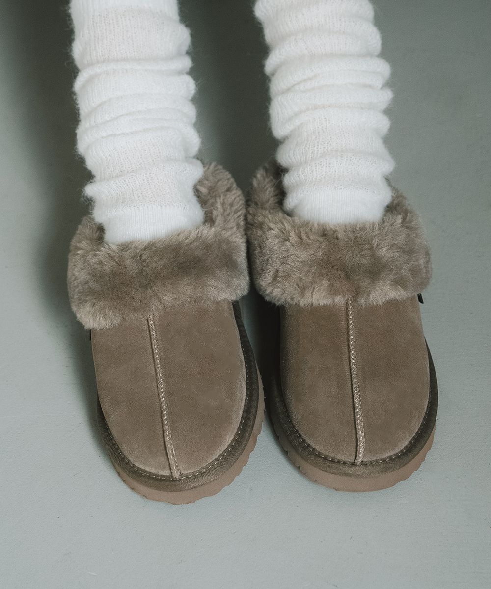 MUSINSA公式 | ROCKFISH WEATHERWEAR ORIGINAL WINTER FUR MULES - 2