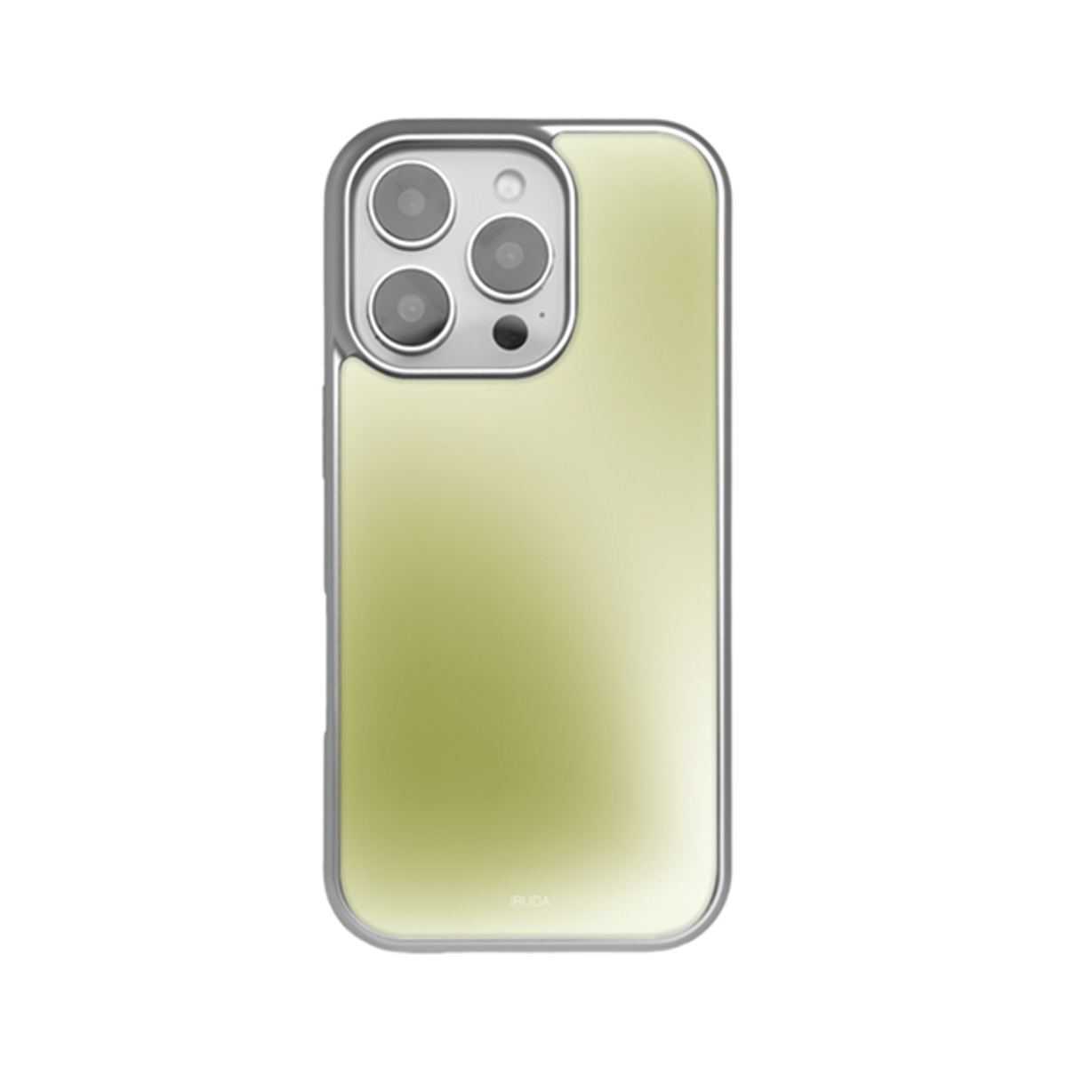 이루다(IRUDA) (epoxy) green tea Silver 에폭시 실버 아이폰 케이스