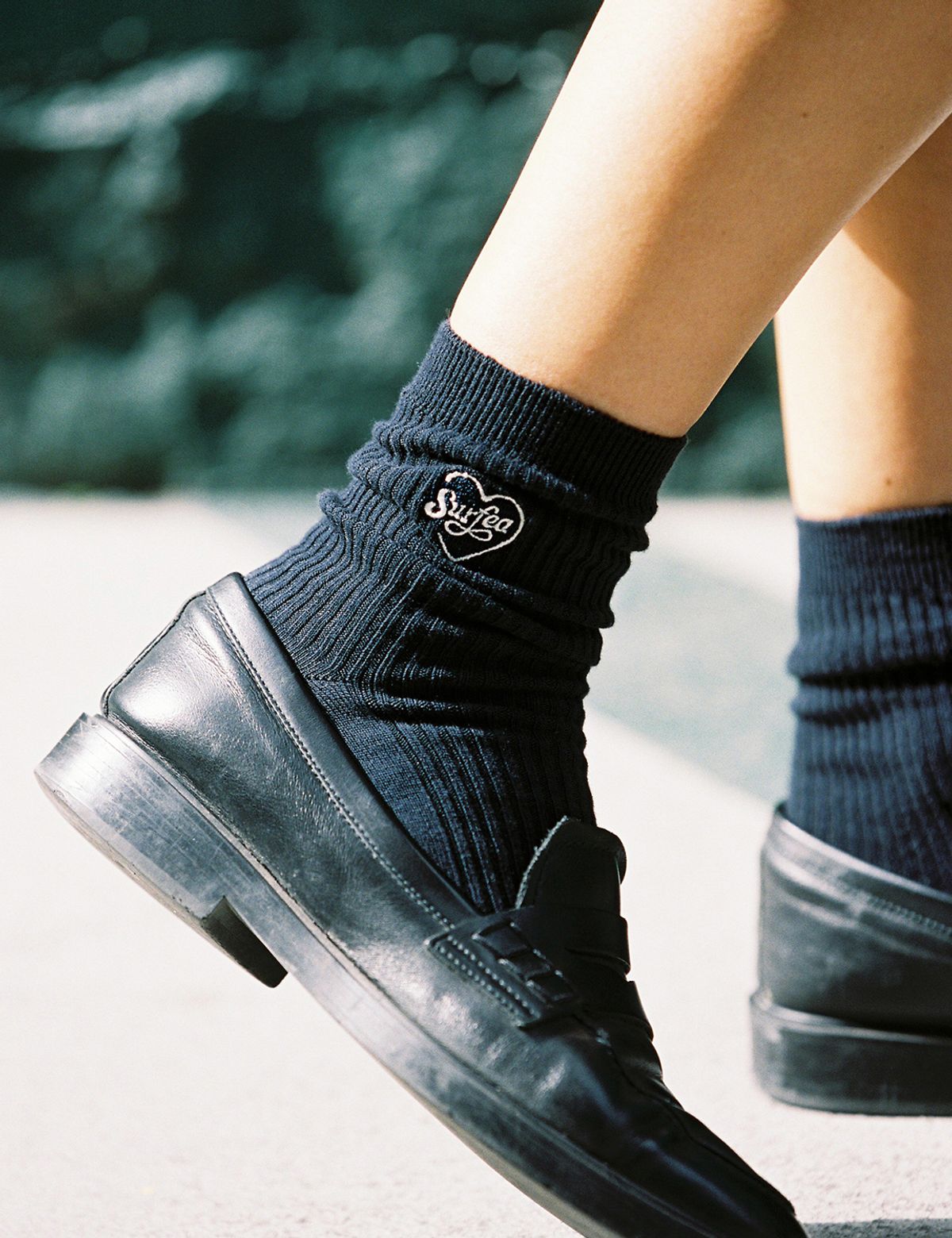써피(SURFEA) ALL-DAY DAILY SOCKS_NAVY