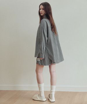 [블랜드] [SET] 노매드 셔츠&하프팬츠 세트 3colors