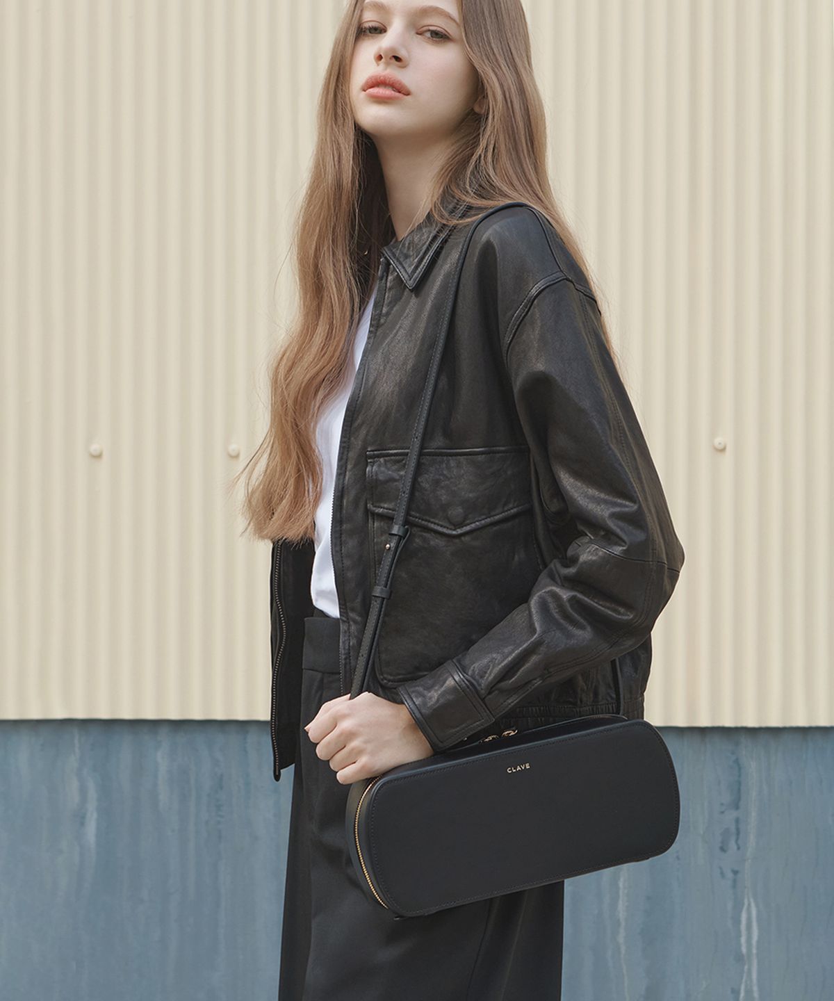 끌라베(CLAVE) 캘리 블랙 숄더백 (KELLY Black Shoulder Bag)