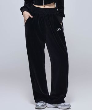 P5055 우먼 벨로아 팬츠 [블랙]