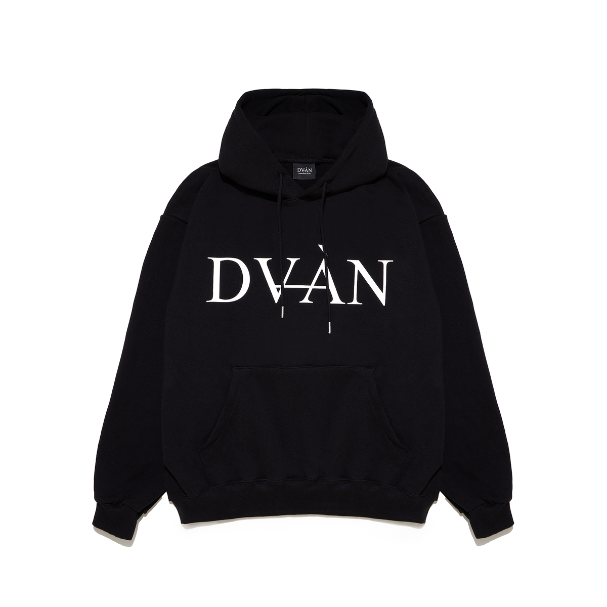 드반(DVÀN) DVAN WHITE BIG NEON SIGN HOODIE
