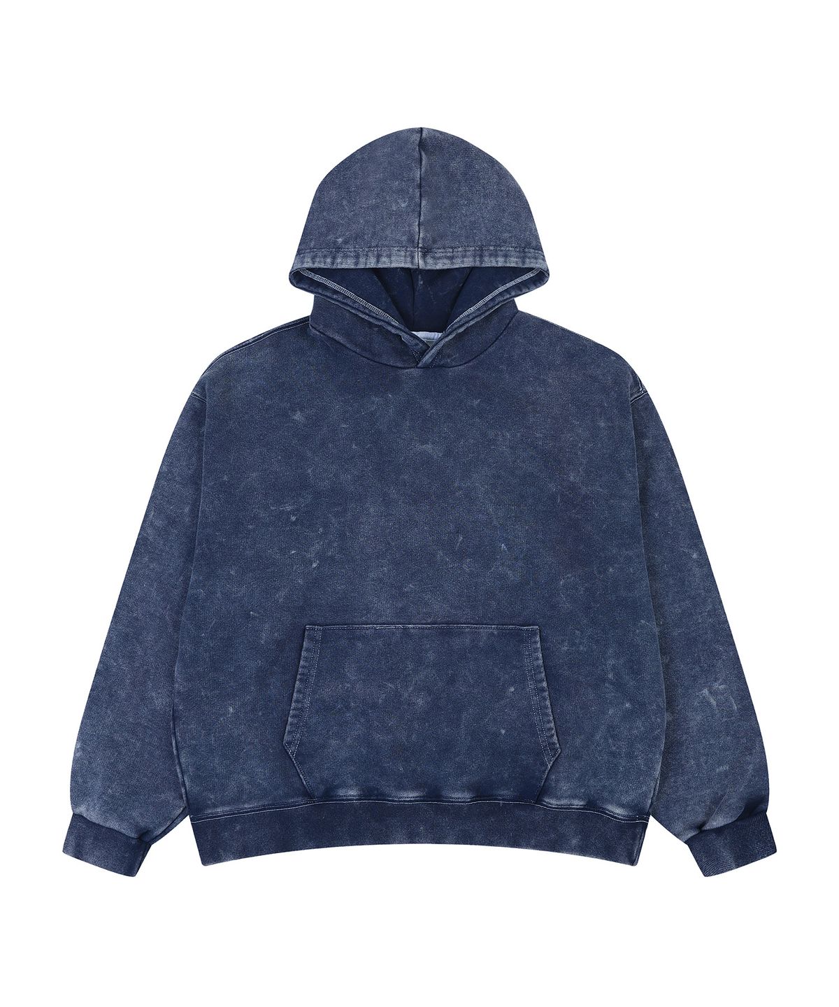 에이던엠(ADERNM) PIGMENT DYED MINERAL HOODIE (BLUE)