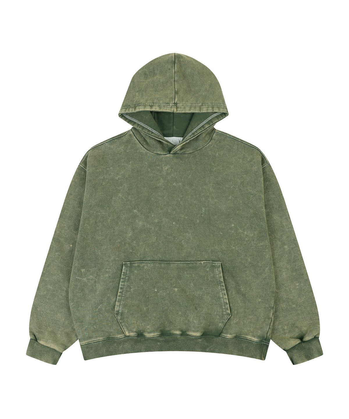 에이던엠(ADERNM) PIGMENT DYED MINERAL HOODIE (KHAKI)