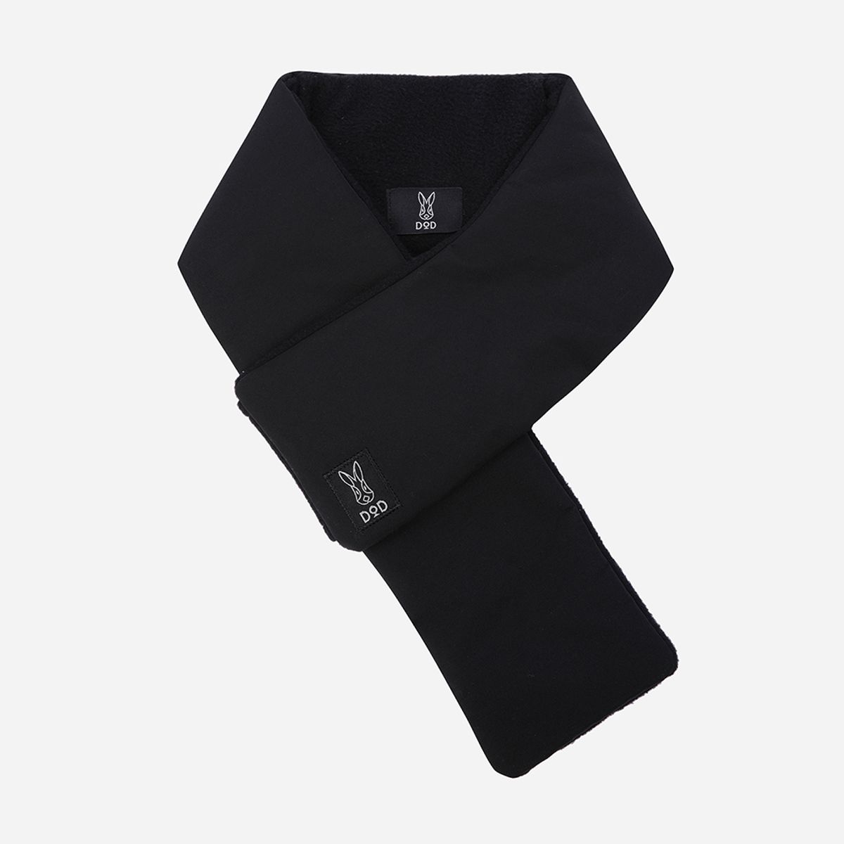디오디(DOD) 코나 패딩 머플러(BLACK)