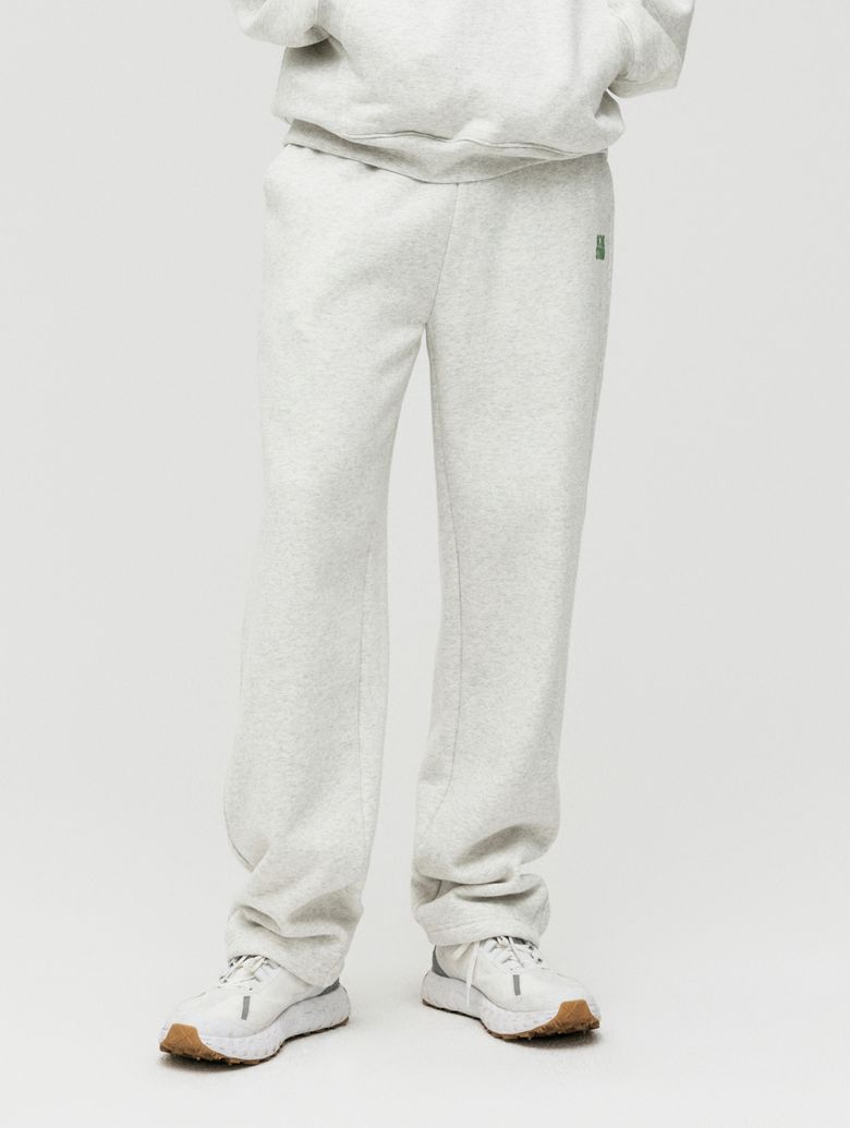 ESSENTIAL BRUSHED PANTS-OAT MEAL
