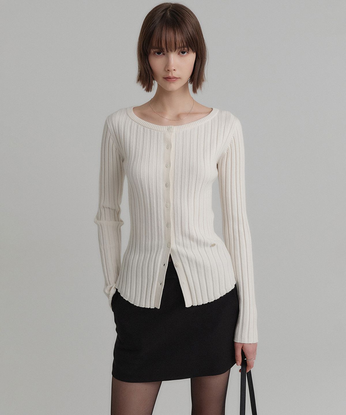 룩캐스트(LOOKAST) 선데이 캐시미어 슬림 가디건 / SUNDAY CASHMERE SLIM CARDIGAN_3colors