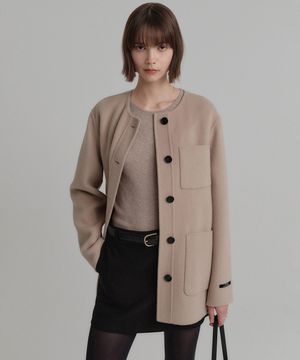 제니 울 핸드메이드 자켓 / JENNY WOOL HANDMADE JACKET_3colors