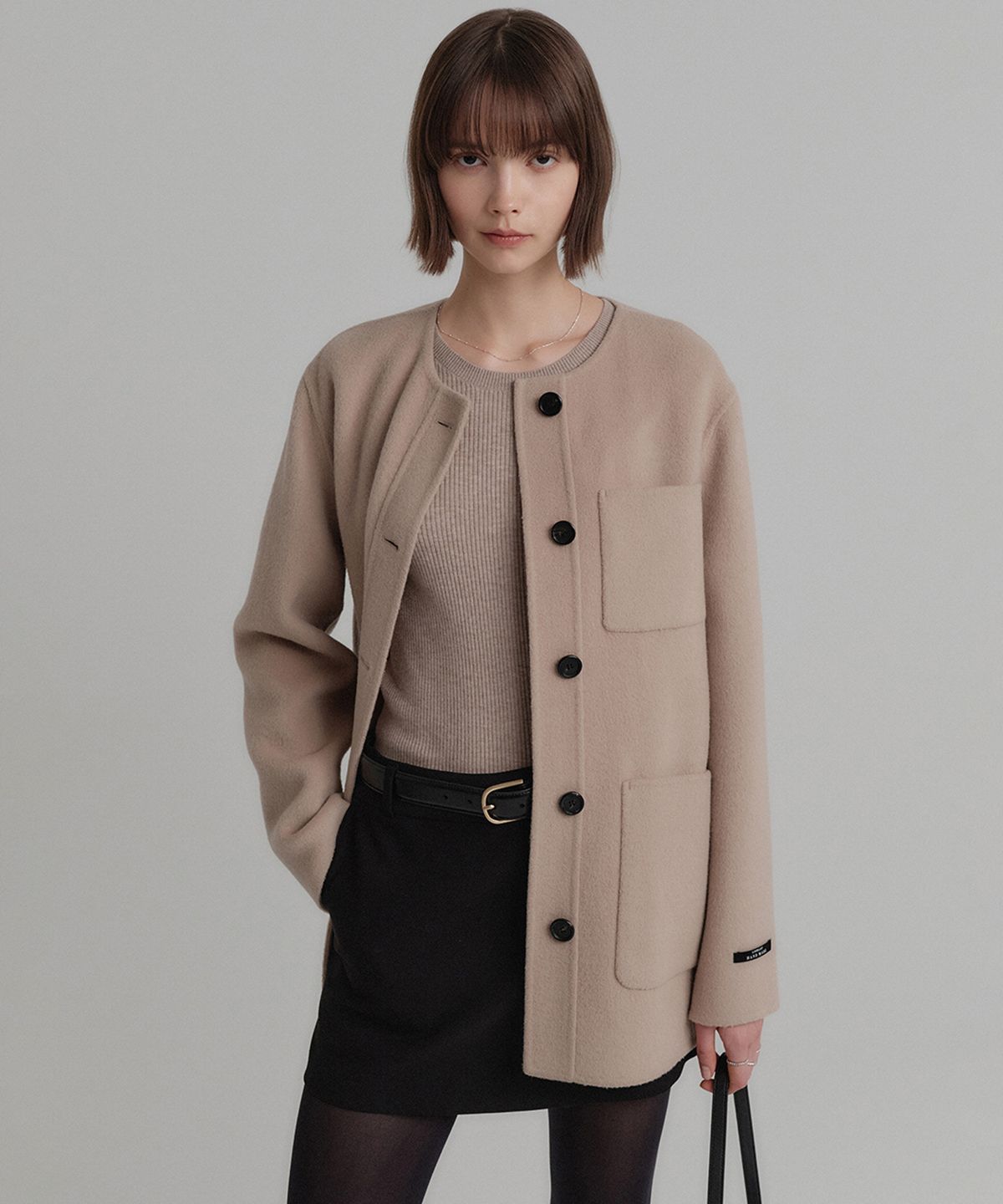 룩캐스트(LOOKAST) 제니 울 핸드메이드 자켓 / JENNY WOOL HANDMADE JACKET_3colors